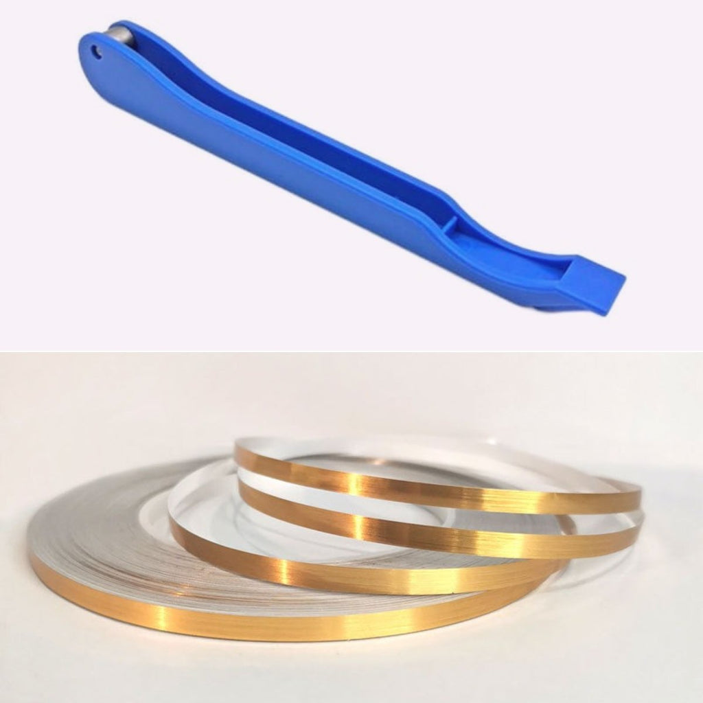Hand foiler 7/32" for stained glass copper foiling tool