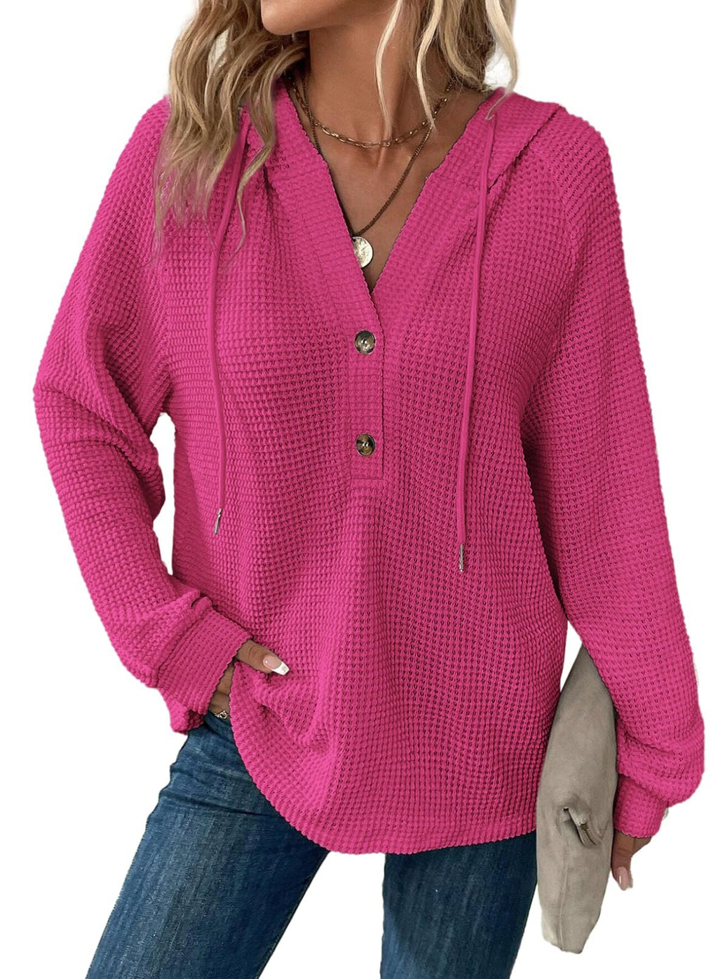 🔥 Women's Knitted Long Sleeve Casual Sweatshirt