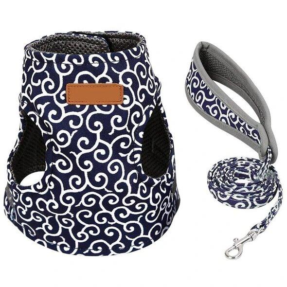 🔥Cat Dogs Vest Harness and Leash Anti-break Away Chest Strap Cat Clothes